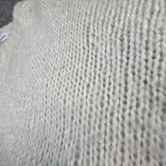 NEW Vintage Meister Sweater Mohair Hand Knit Icicle Cable Womens M Ski Bunny - Picture 3 of 9